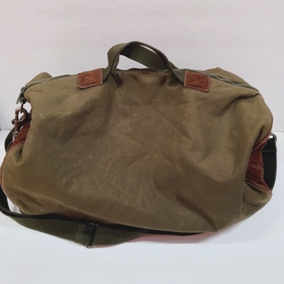 Banana Republic Other - Vintage 80s Banana Republic Safari Canvas & Suede Duffel / Travel Bag